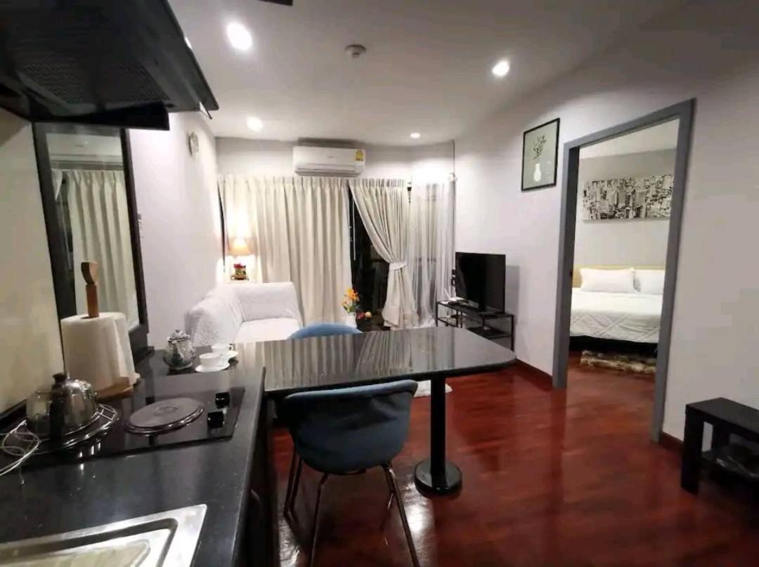 Cozy 1Br Walk To Bts And Airport Rail Link Close To Malls G7 방콕 객실 사진