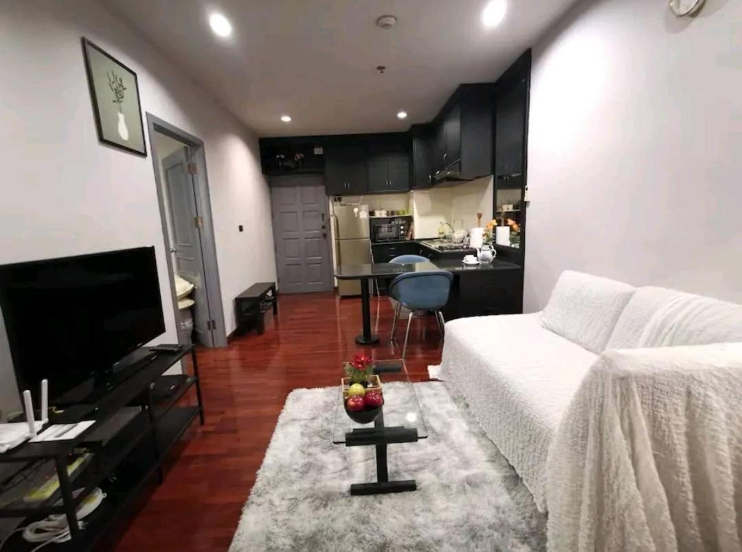 Cozy 1Br Walk To Bts And Airport Rail Link Close To Malls G7 방콕 객실 사진