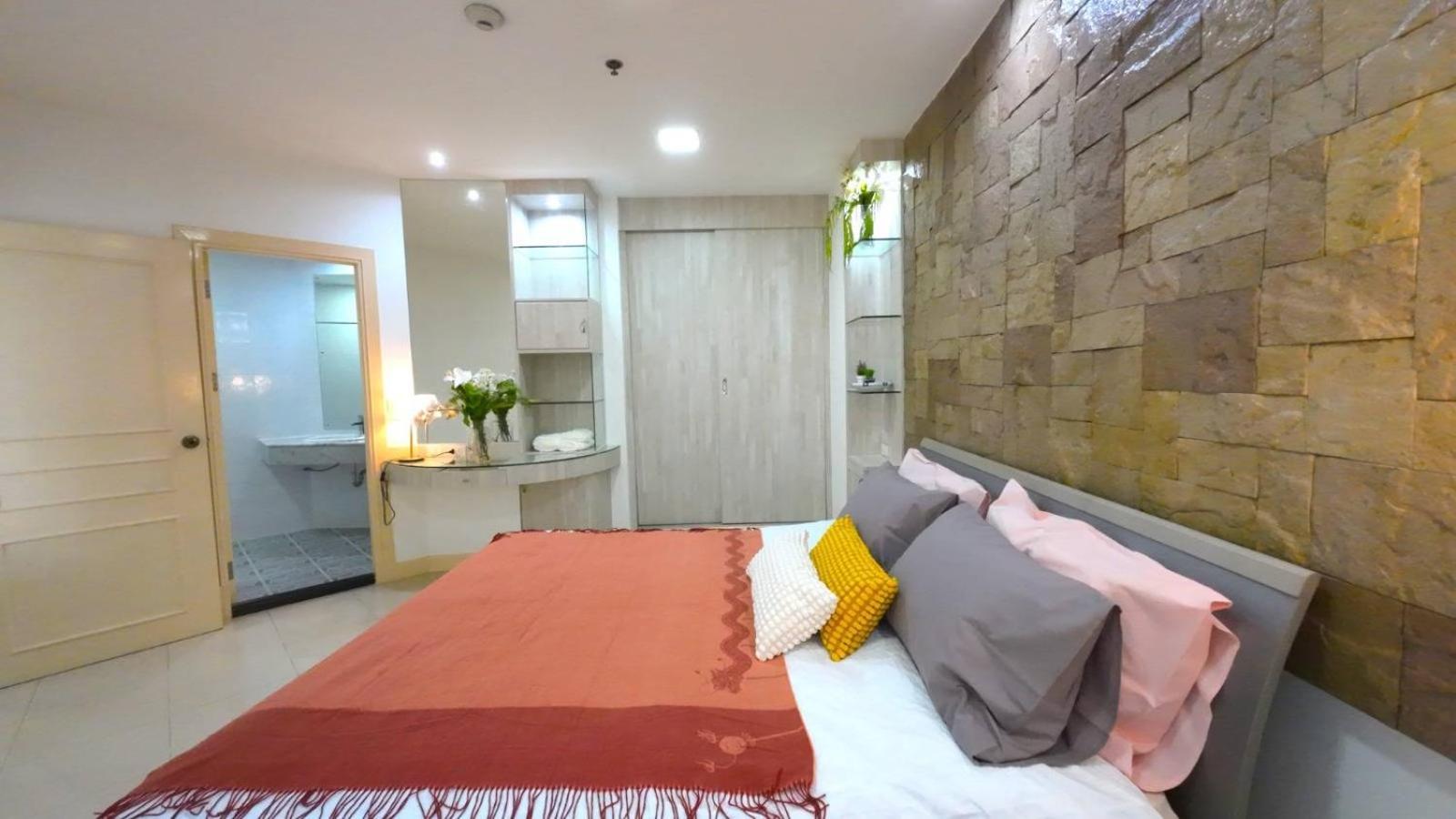 Cozy 1Br Walk To Bts And Airport Rail Link Close To Malls G7 방콕 외부 사진